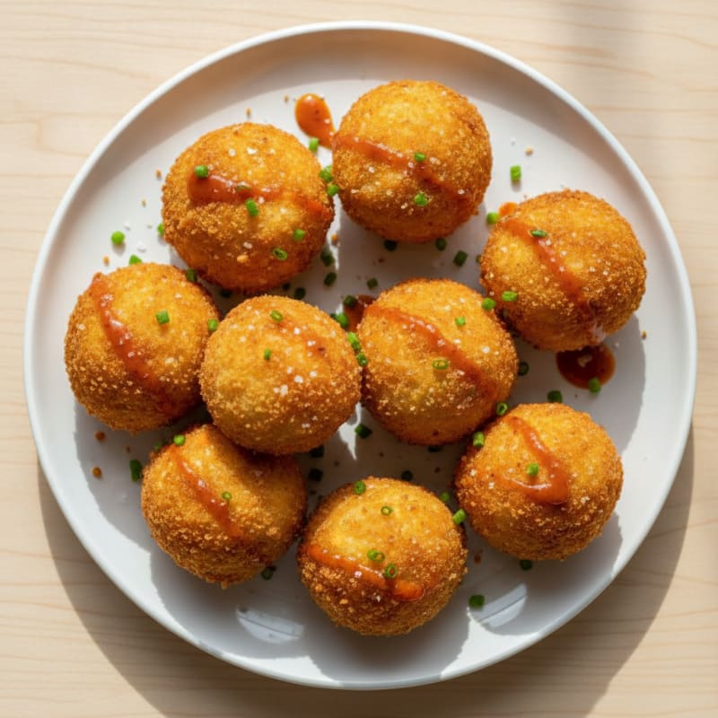 Deep-Fried Mac & Cheese Balls