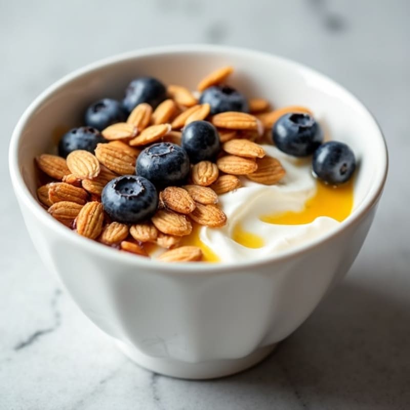 Creamy Greek Yogurt Bowl with Honey-Almond Crunch