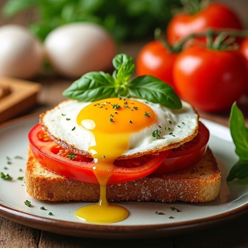 Crispy Grilled Fresh Tomato and Mozzarella Sandwich