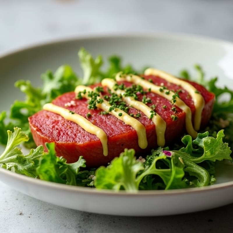 Tender Seared Ahi Tuna with Creamy Wasabi Mayo