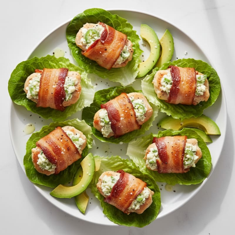 Bacon-Wrapped Jalapeño Chicken Sliders