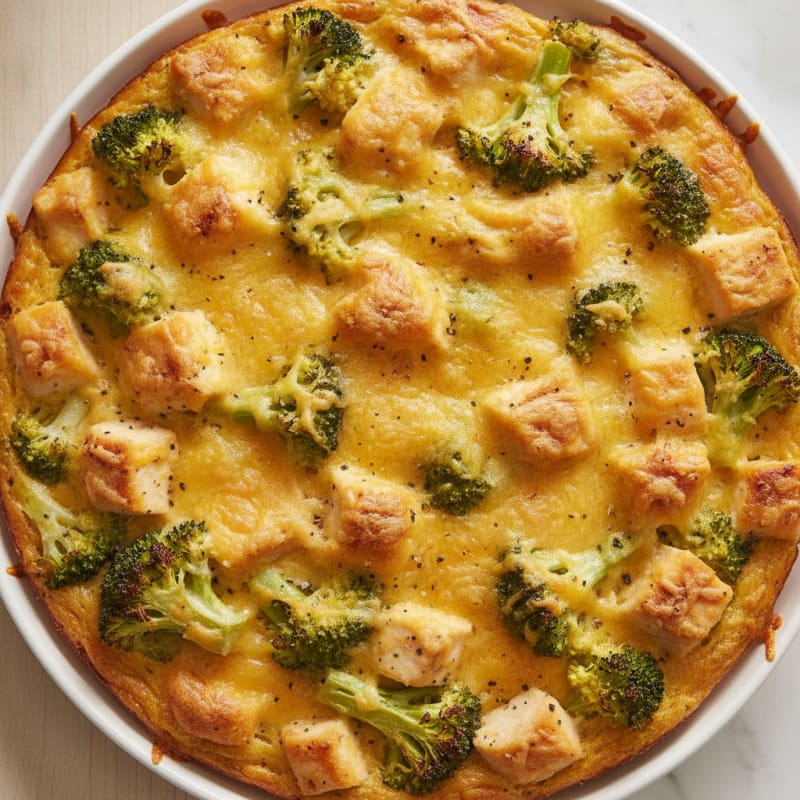Chicken Broccoli Cheddar Bake
