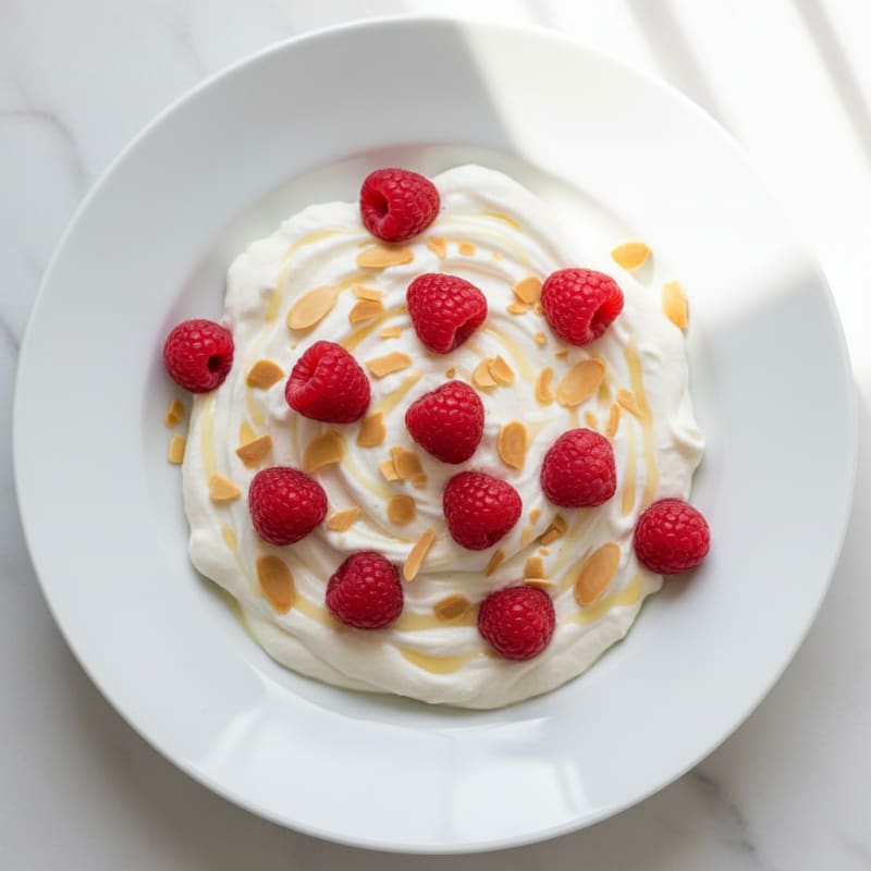Silky Greek Yogurt Protein Mousse with Berries