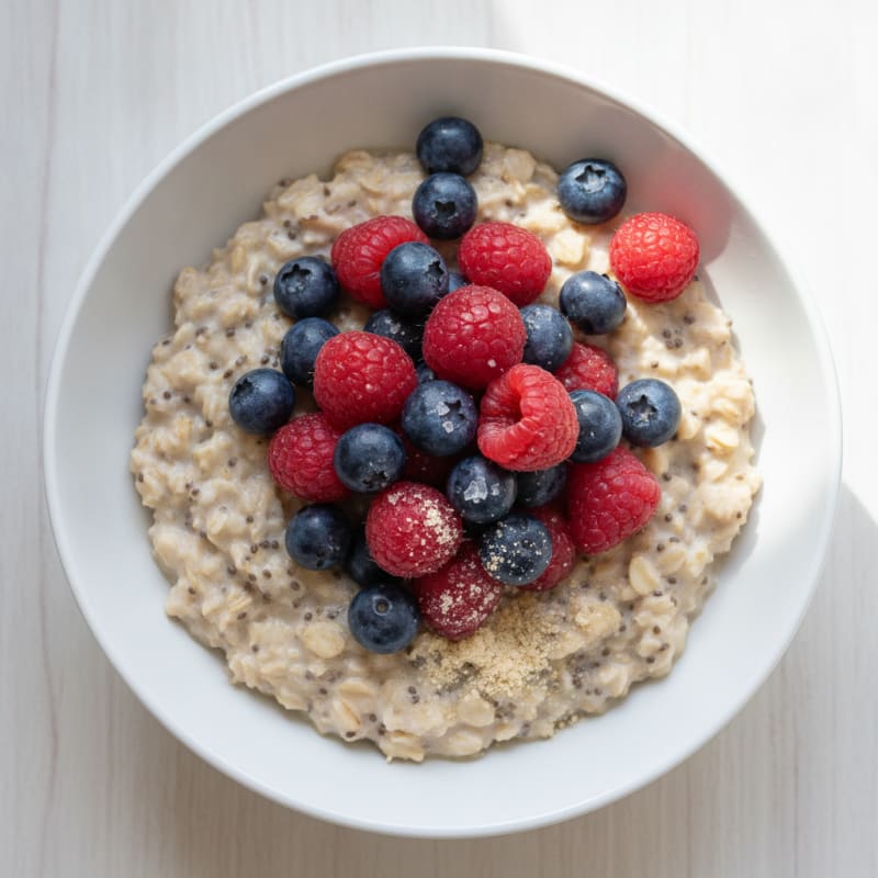 Classic Overnight Oats with Berries