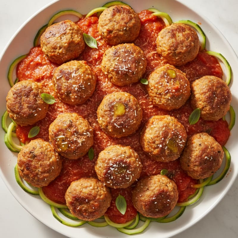Italian Meatballs with Marinara Sauce