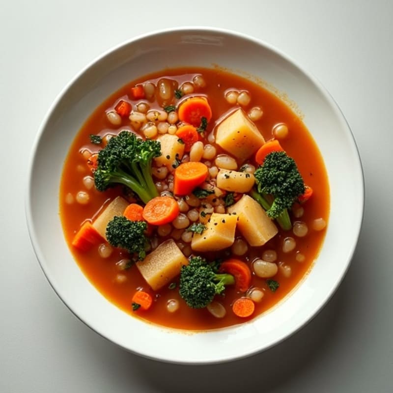 Hearty Root Vegetable and Lentil Stew