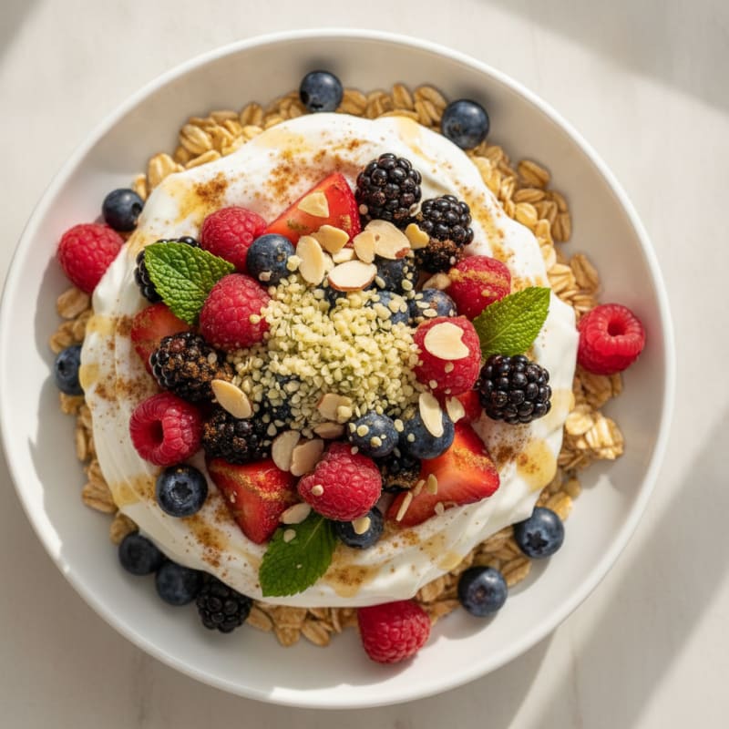 Hearty Berry Yogurt Parfait