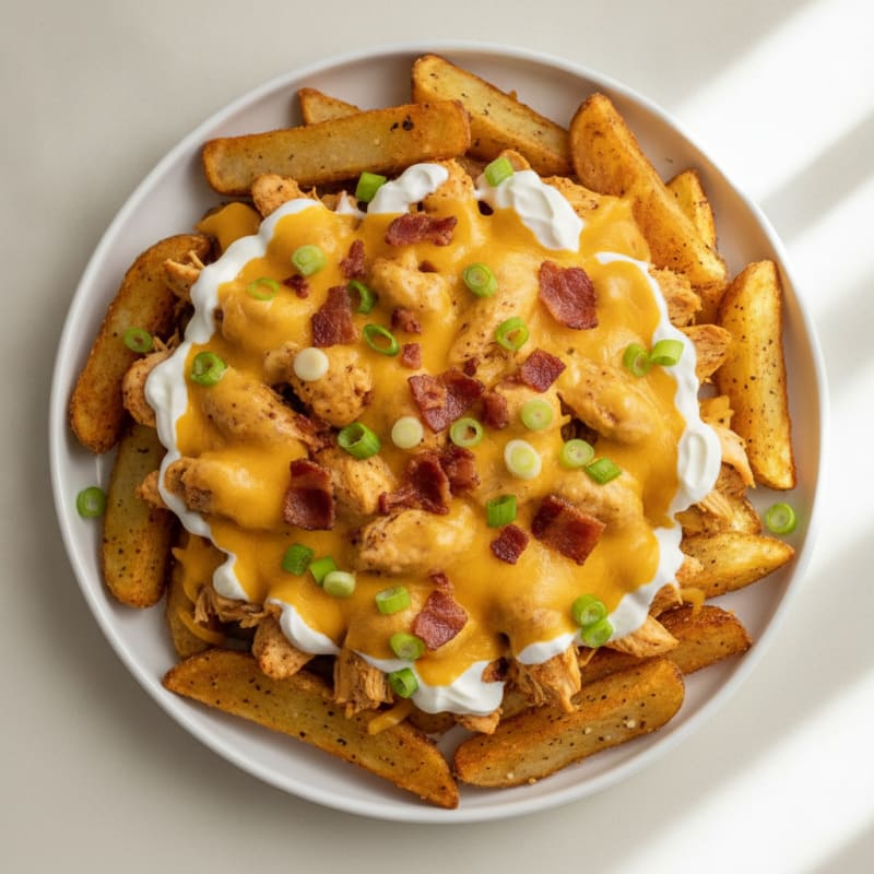 Loaded Bacon Cheddar Fries
