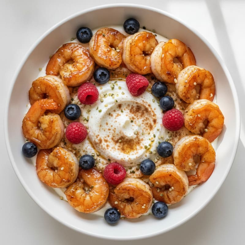 Sweet Shellfish Breakfast Protein Bowl