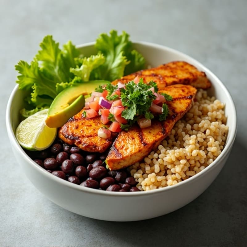 Hearty Black Bean Burrito Bowl