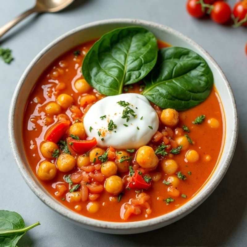 Creamy Spiced Red Lentil Stew