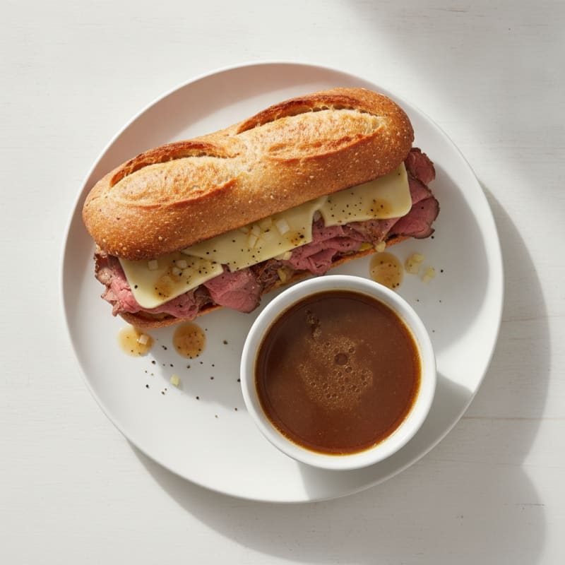 Classic French Dip Sandwich with Au Jus