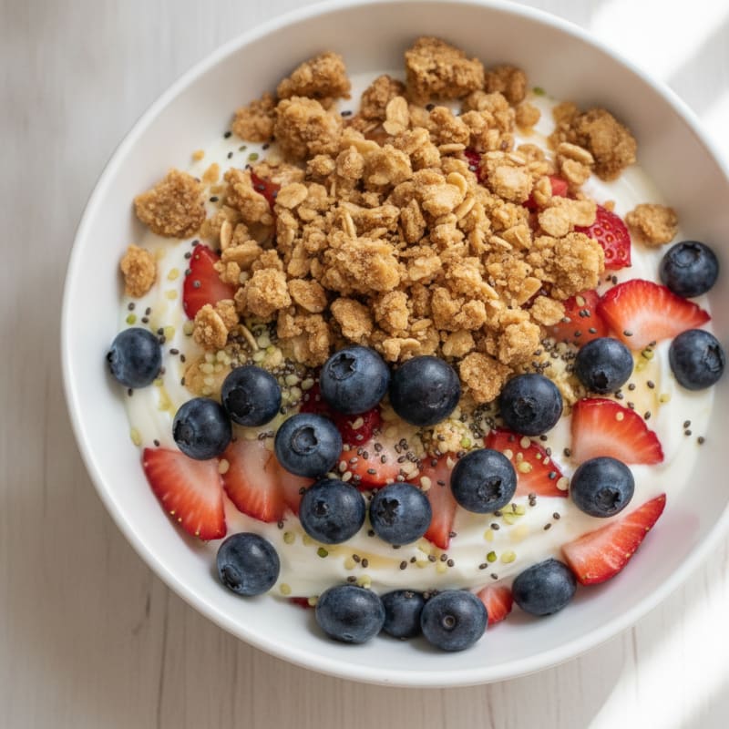 Hearty Berry Yogurt Parfait