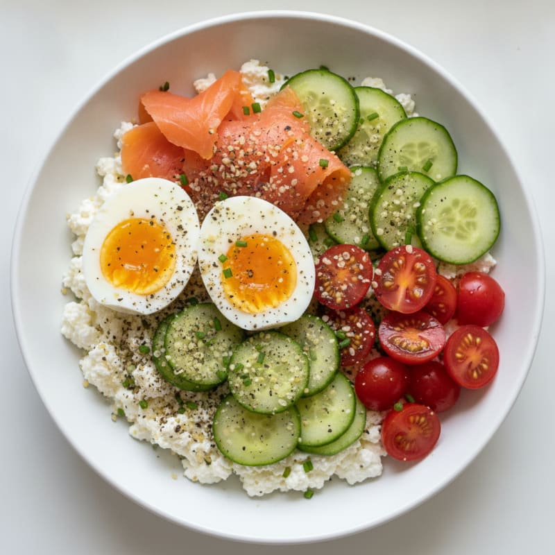 Savory Cottage Cheese Breakfast Bowl