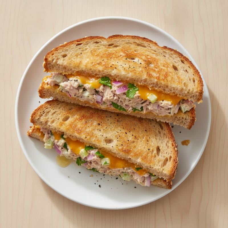Classic Tuna Melt Sandwich