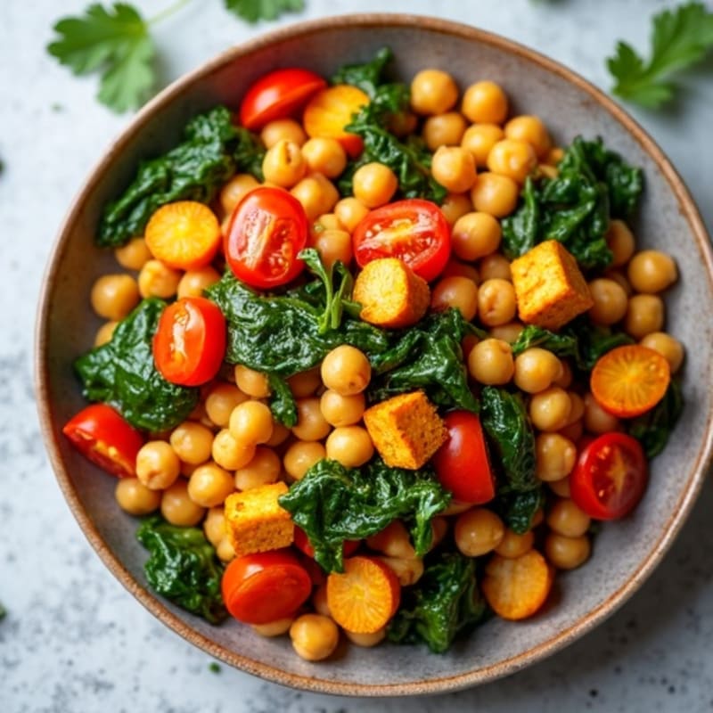 Healthy Spiced Chickpea Masala