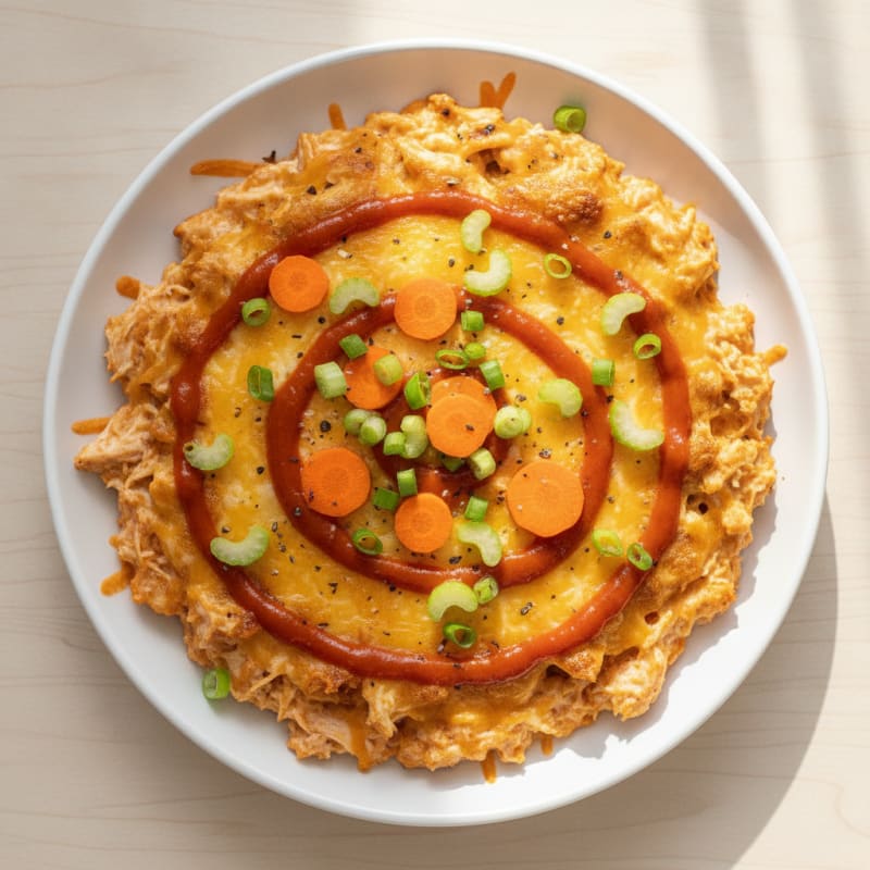 High-Protein Buffalo Chicken Dip