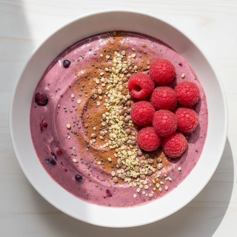 Berry Protein Smoothie Bowl