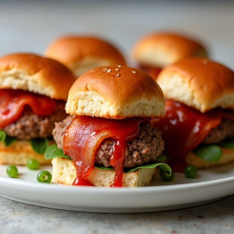 Spicy Bacon-Wrapped Mini Beef Sliders