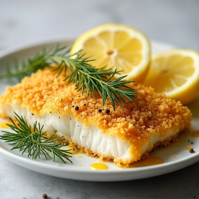 Crispy Baked Fish with Lemon-Dill Seasoning