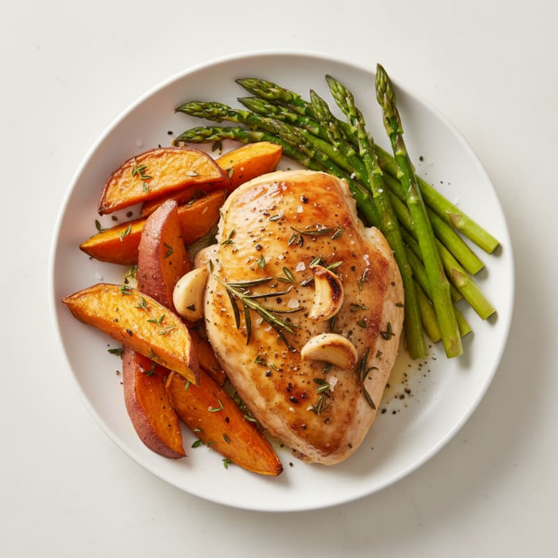 Garlic Herb Roasted Chicken