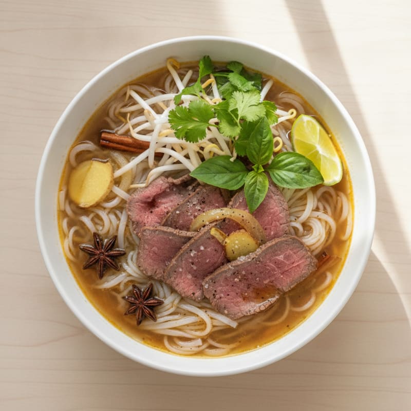 Beef Pho Noodle Soup