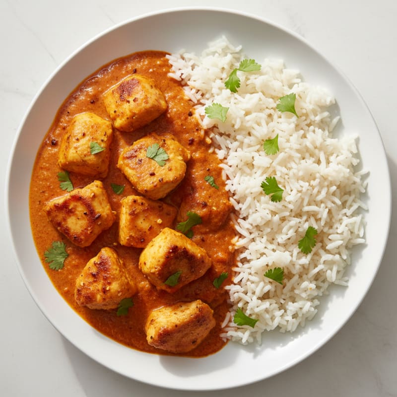 Chicken Tikka Masala with Basmati Rice