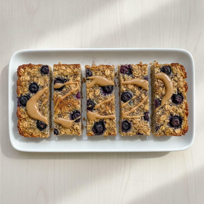 Baked Vegan Berry Breakfast Bars