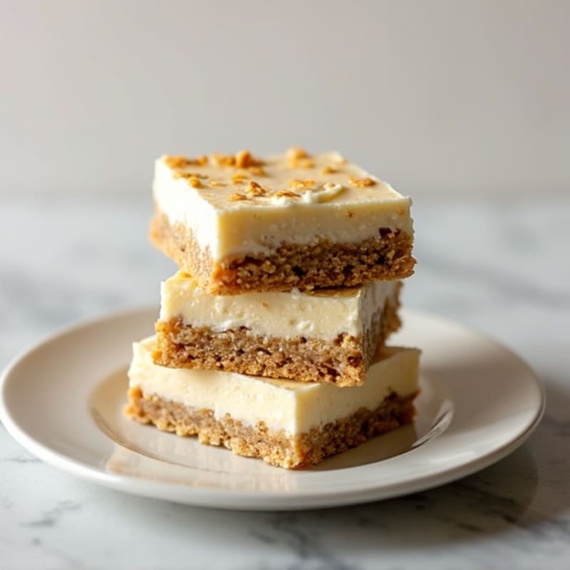 Creamy Greek Yogurt Protein Cheesecake Bars