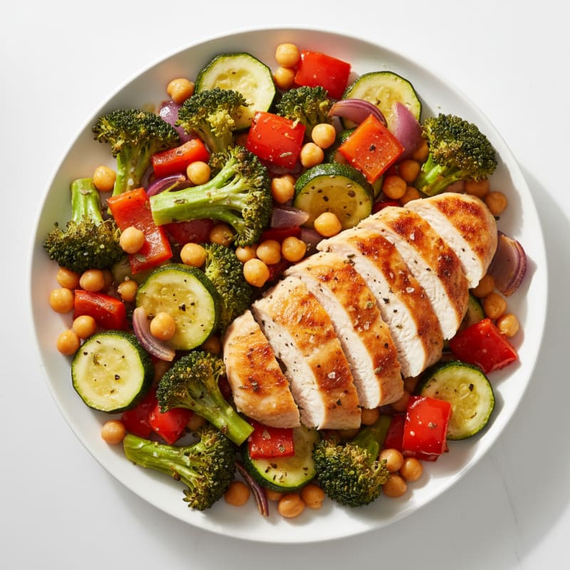 Zesty Lemon-Herb Roasted Vegetables