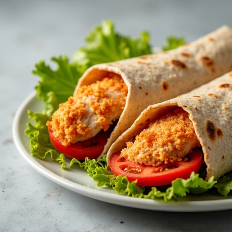 Crispy Buffalo Chicken Wraps