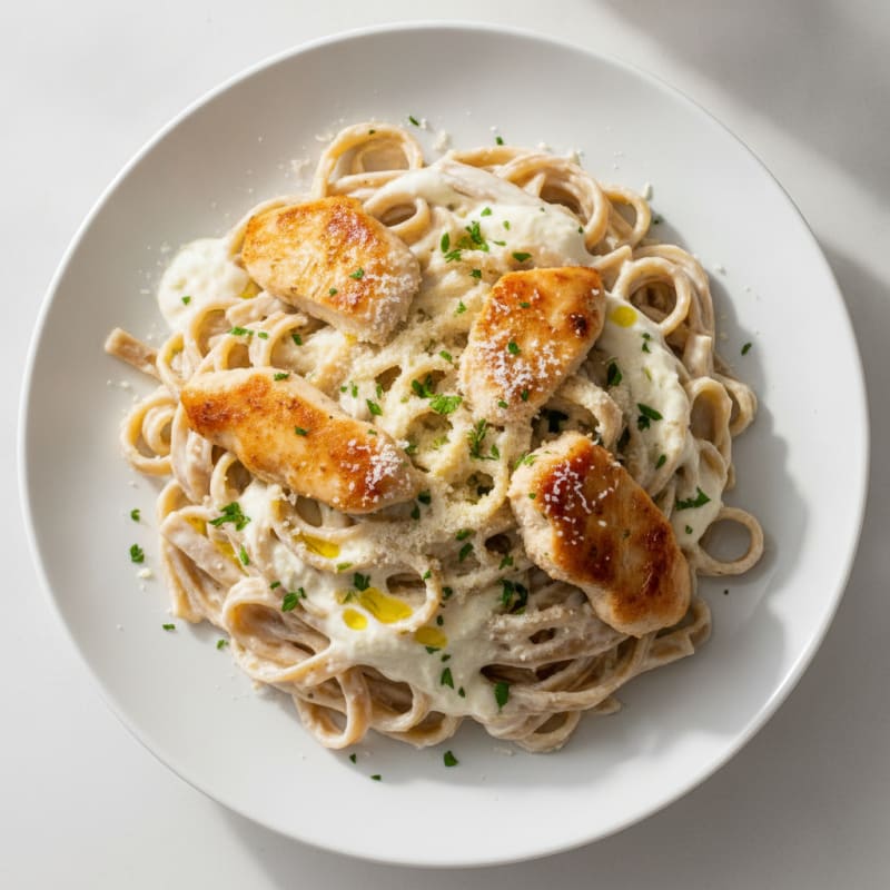 Chicken Fettuccine Alfredo