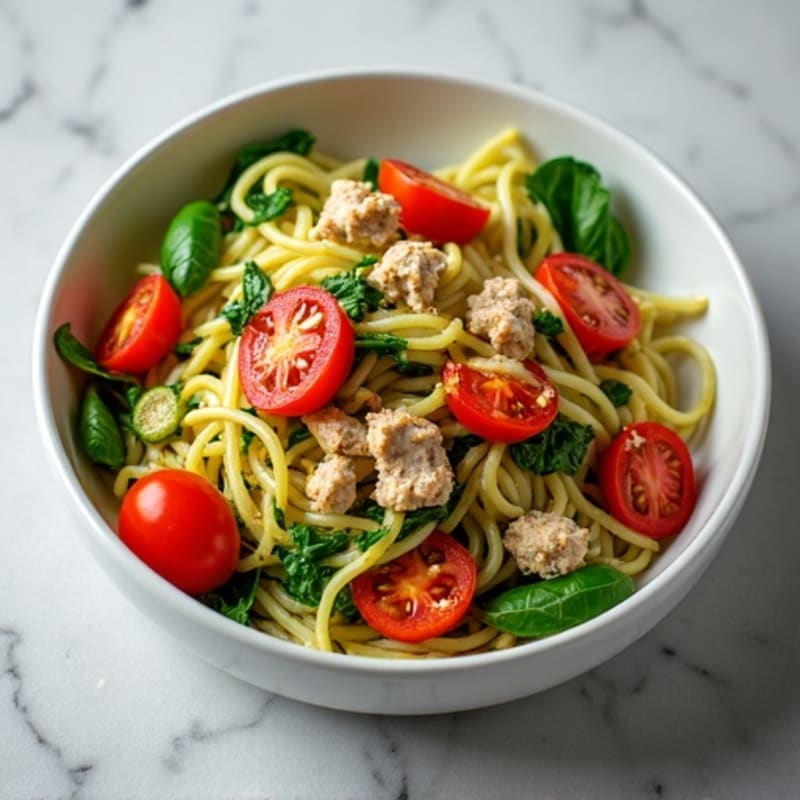 Protein-Packed Turkey and Zucchini Noodle Skillet