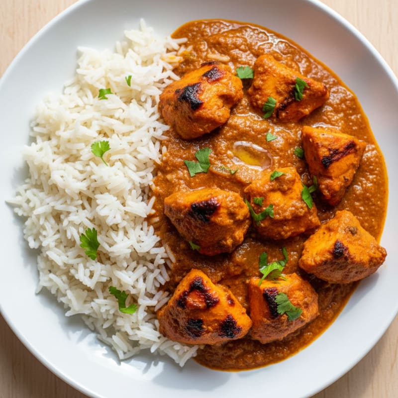 Chicken Tikka Masala with Basmati Rice