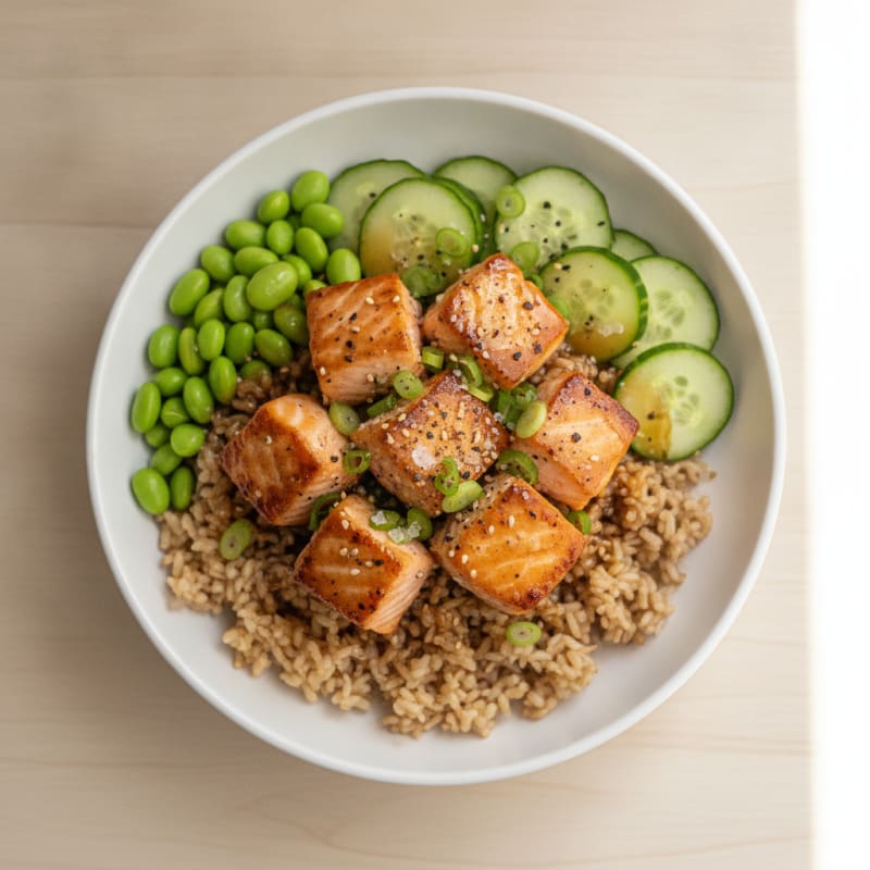 Salmon Sushi Rice Bowl