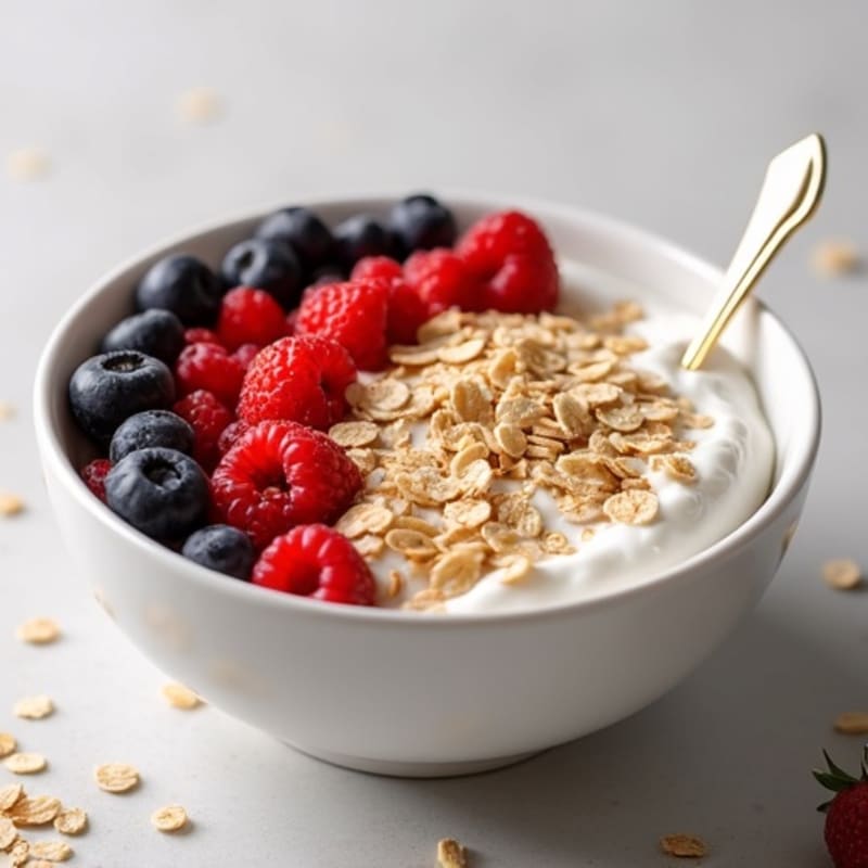 Creamy Berry Oatmeal
