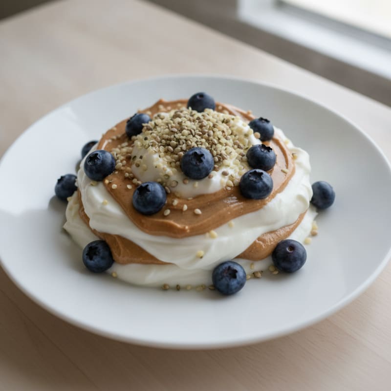 Creamy Greek Yogurt and Nut Butter Protein Parfait