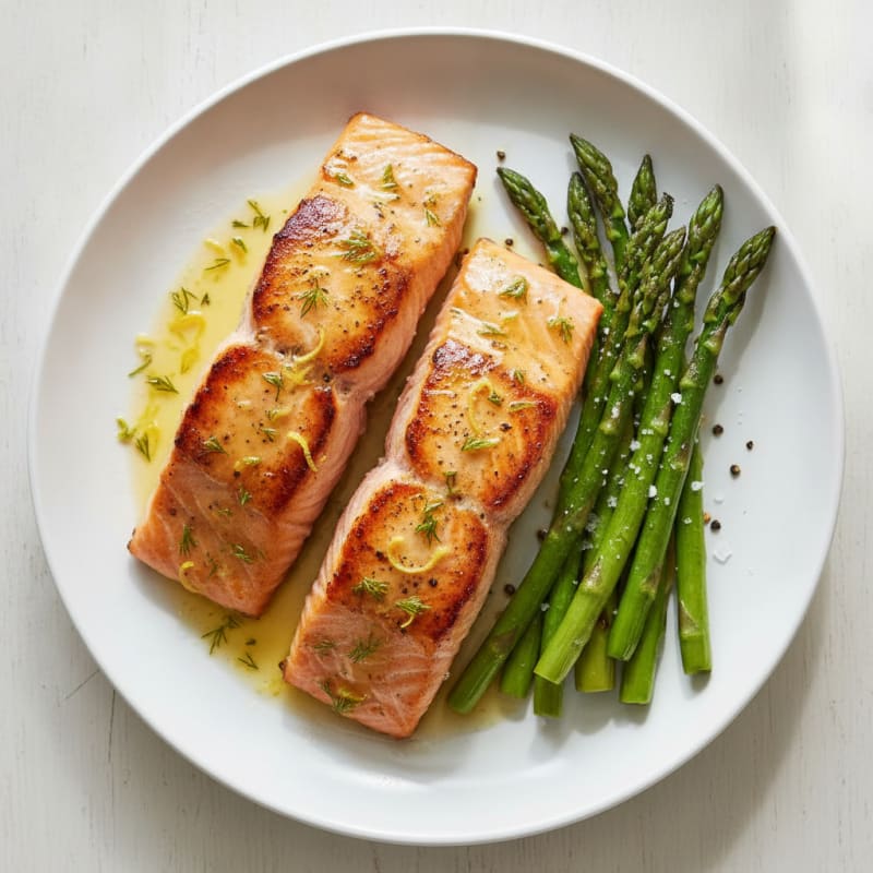 Lemon Herb Grilled Salmon