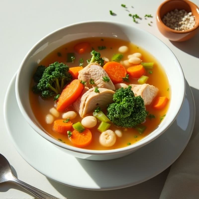 Hearty Herb Chicken Vegetable Soup