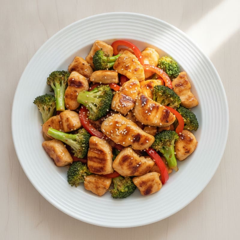 Orange Glazed Chicken Stir-Fry