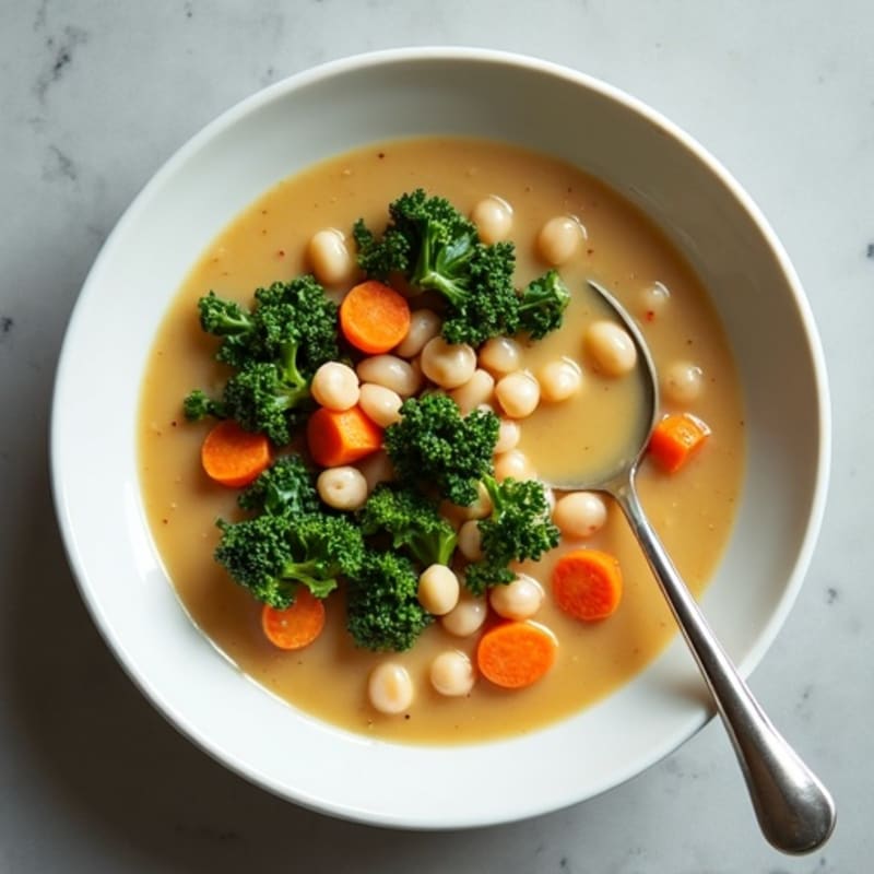 Creamy White Bean and Kale Soup