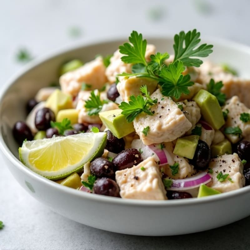Creamy Tuna and Black Bean Salad