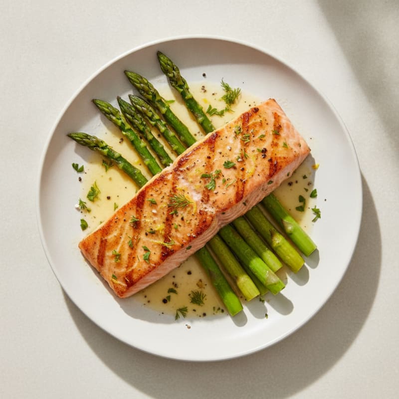 Lemon Herb Grilled Salmon