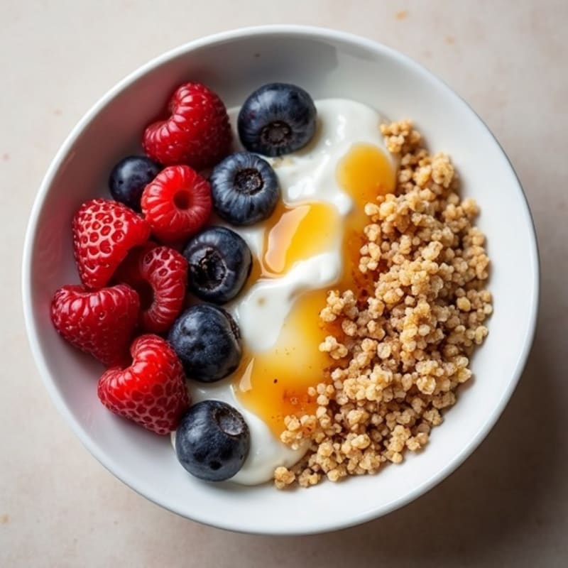Protein-Packed Berry Quinoa Breakfast Bowl