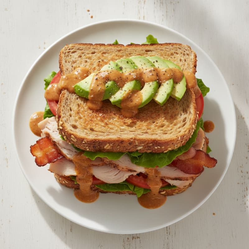 Turkey BLT with Avocado and Chipotle Aioli
