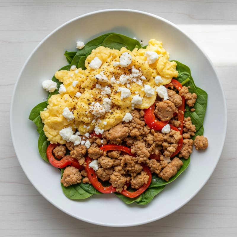 Savory Breakfast Protein Bowl