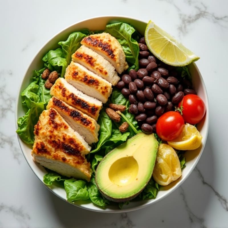 Crisp Avocado Salad Bowl