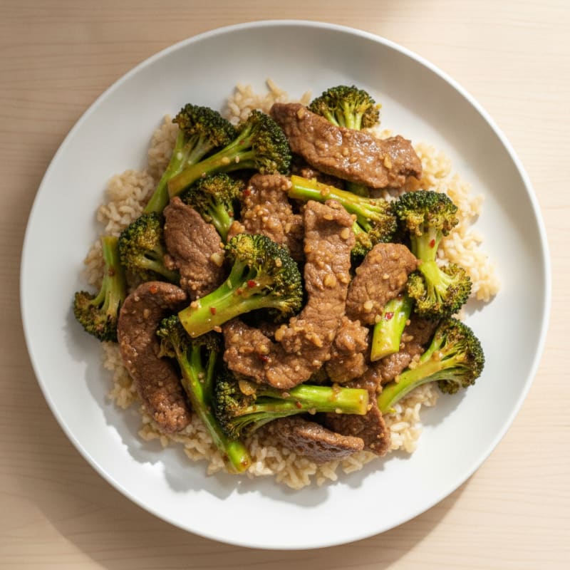 Beef and Broccoli Stir-Fry