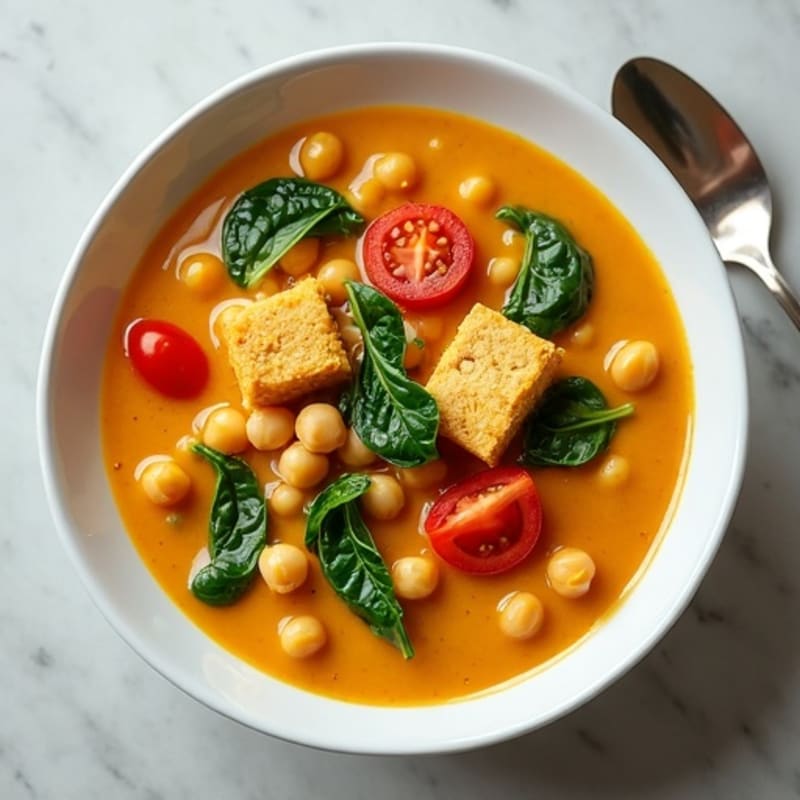 Creamy Coconut Curry Chickpea Stew