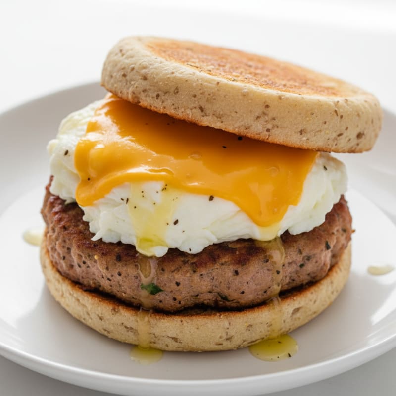 Sausage Egg and Cheese Muffin
